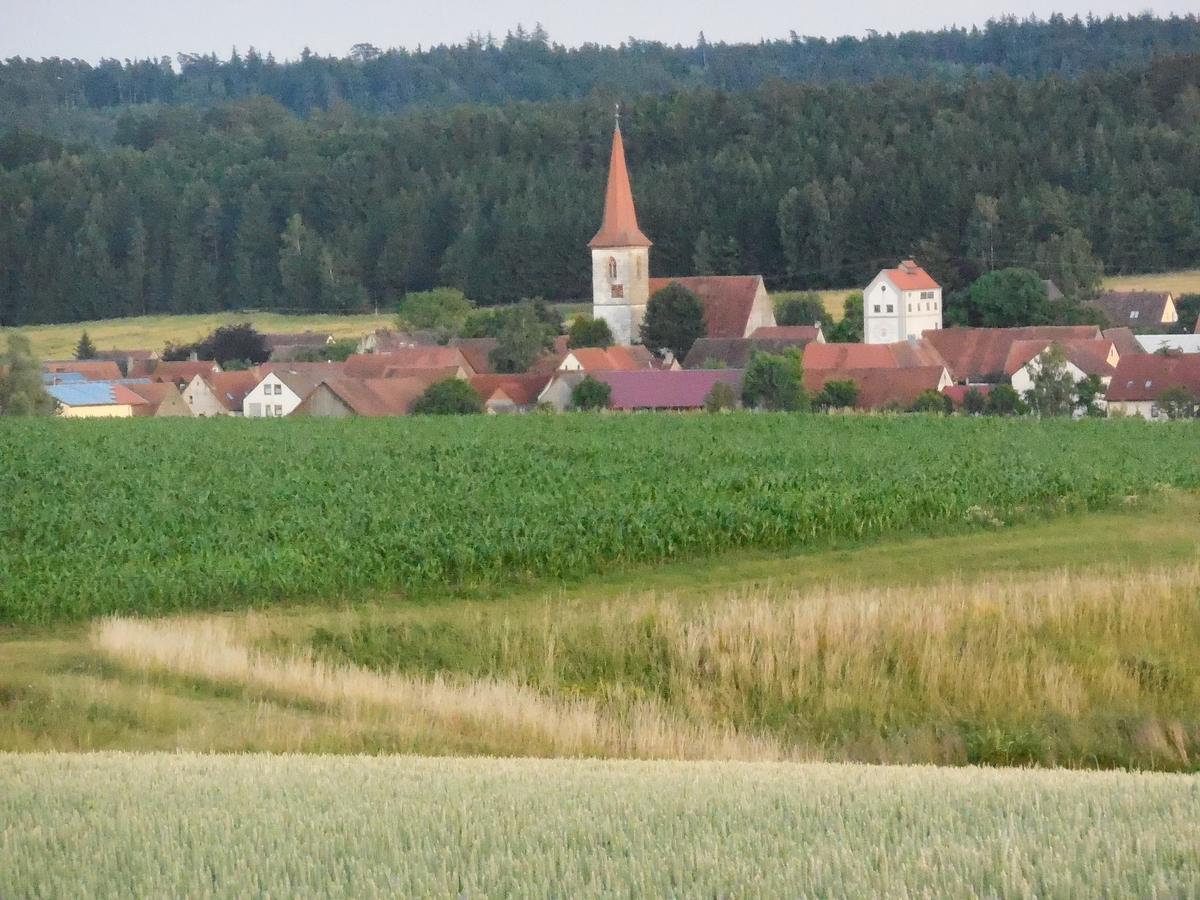 Pension "Der Sulzbachhof" Lehrberg Eksteriør billede